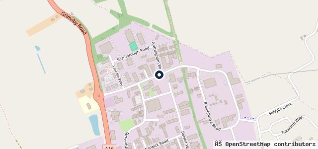 Map showing the location of G Harniess (Louth) Ltd