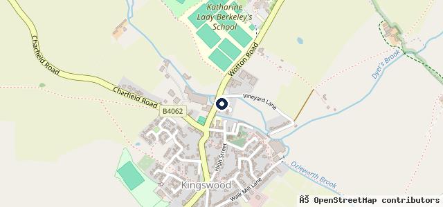 Map showing the location of The Car Clinic - Kingswood LTD | Wotton-under-Edge