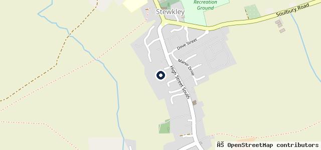 Map showing the location of Hunters Garage | Leighton Buzzard