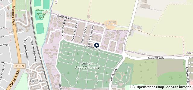 Map showing the location of SMD AUTOS | Southend-on-Sea