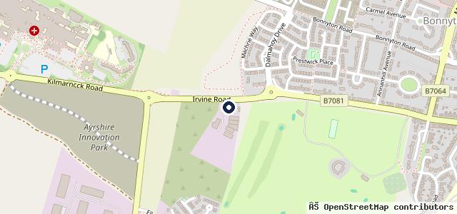 Map showing the location of Ayrshire Autopoint