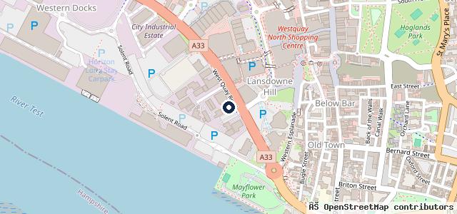 Map showing the location of Alan Day Honda