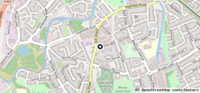 Map showing the location of Auto Trust Centre