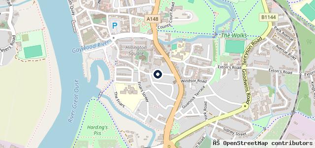 Map showing the location of J & I Motor Engineers