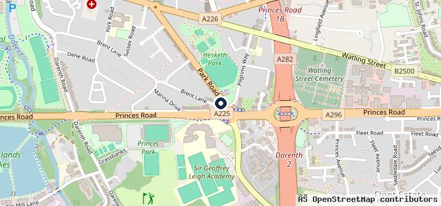 Map showing the location of Orchard Garage Limited, Dartford | Dartford