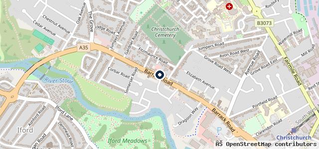 Map showing the location of Powersport and Classic Motorcycles