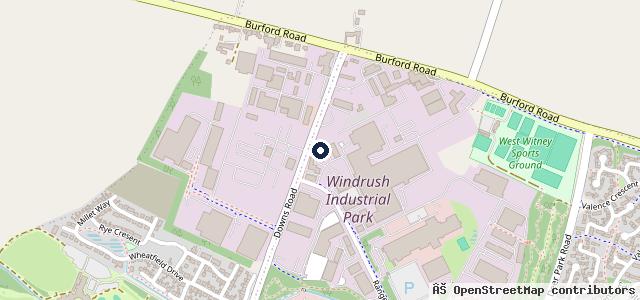 Map showing the location of Cotswold MOT's, Diagnostics and Repairs