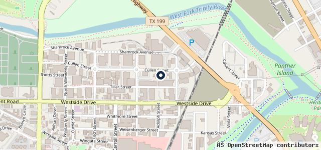 Map showing the location of Rick & Ray's Auto Plaza