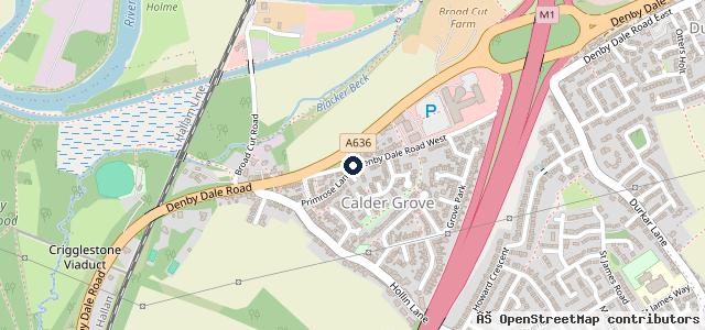 Map showing the location of A&amp;I Motor Services | Wakefield