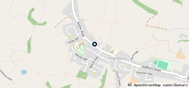 Map showing the location of Brixey Auto Repairs