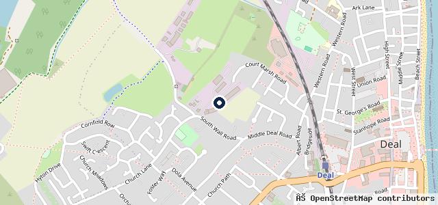 Map showing the location of Campbells Deal | Deal