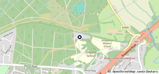 Map showing the location of Hollygrove Motorcycles