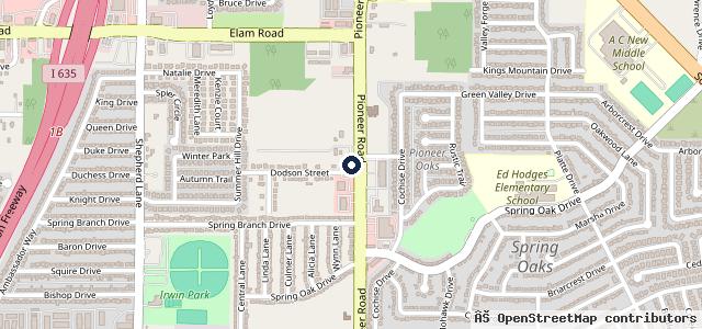 Map showing the location of Santos Tire & Auto Repair, Llc
