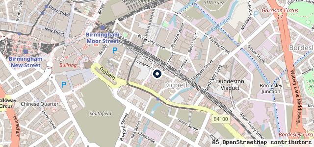 Map showing the location of H S G Motor Services