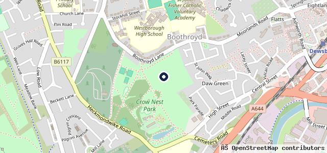 Map showing the location of Chapel Auto Garage