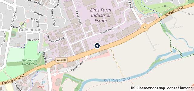 Map showing the location of Group 1 Bedford BMW | Bedford