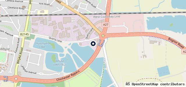 Map showing the location of Rew Auto Services Ltd | Chichester