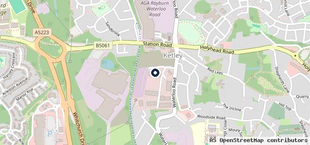 Map showing the location of Autocare Car Repairs