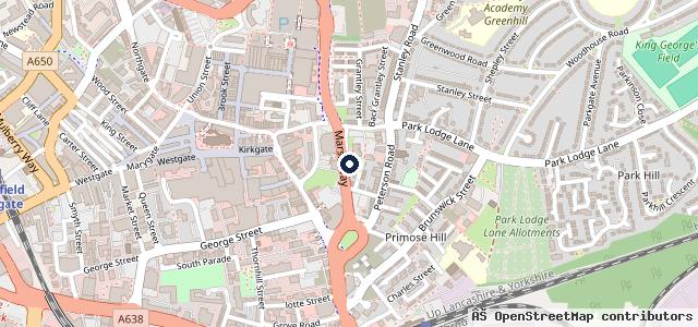 Map showing the location of Illingworth Automotive | Wakefield
