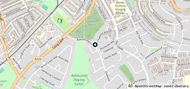 Map showing the location of Bywood Garage Ltd (formerly Parker Brothers)