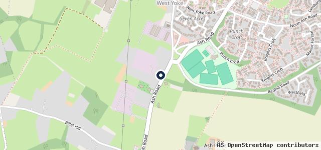 Map showing the location of Ash Garage | Stockport