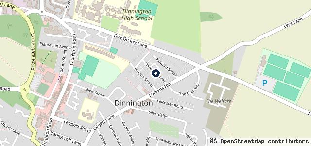 Map showing the location of Autotech Clarence st Garage