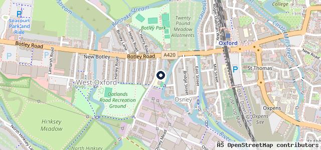Map showing the location of First Stop Spanner Works