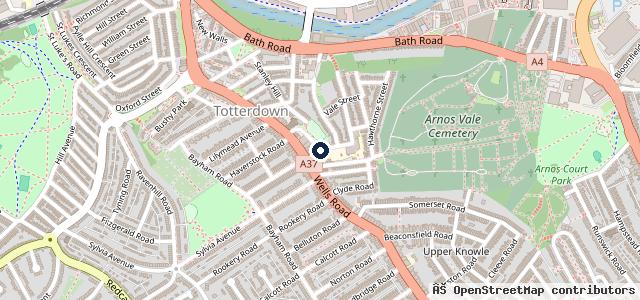 Map showing the location of Langdon Motors | Bristol