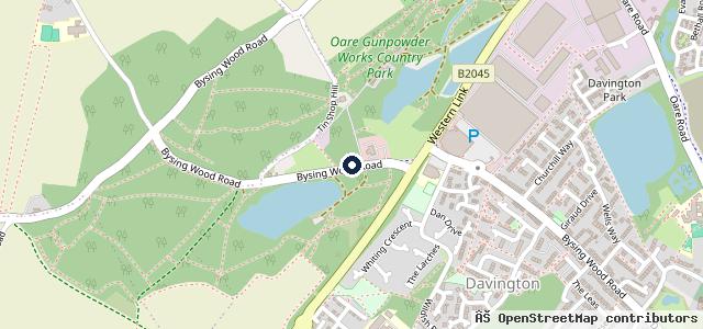 Map showing the location of Keiths Motors and TMS Automotive