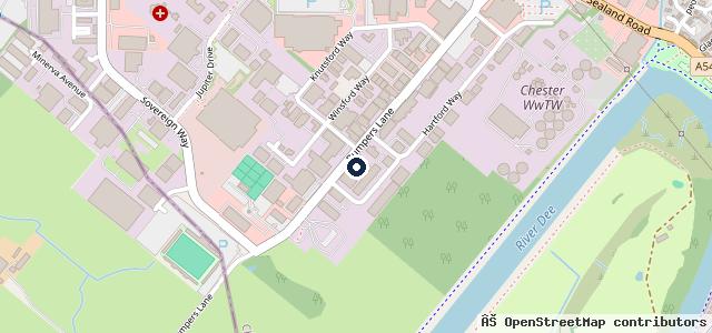 Map showing the location of Chester Auto Services | Chester