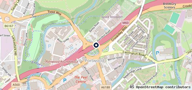 Map showing the location of John Rhodes Motor Engineers Ltd | Ashton-under-Lyne