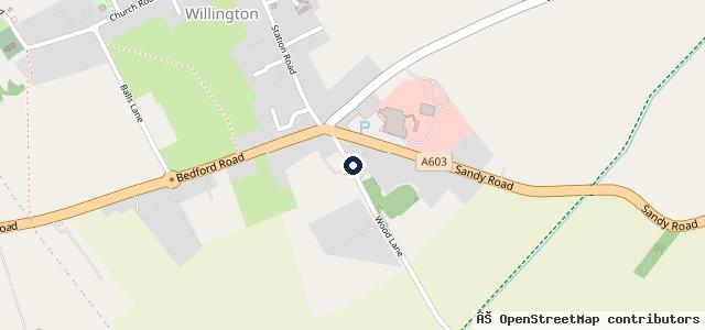 Map showing the location of Highfield Engineering, Filby's Garage