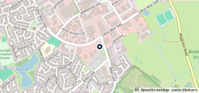 Map showing the location of Vertu York BMW | York