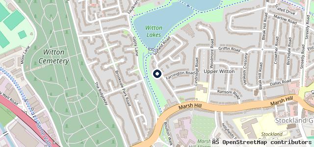Map showing the location of Car Valet Birmingham