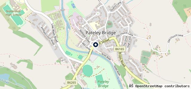 Map showing the location of H Weatherhead & Sons Butchers Ltd