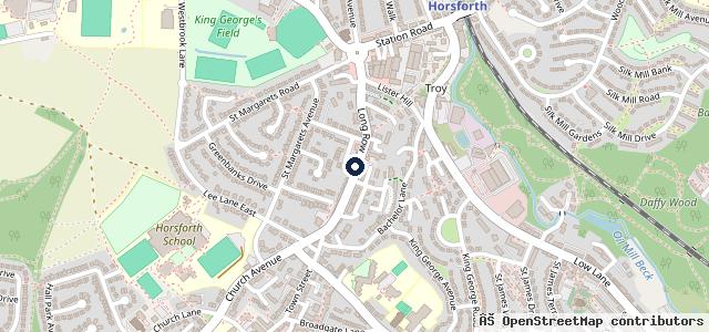 Map showing the location of Purple Dot Performance