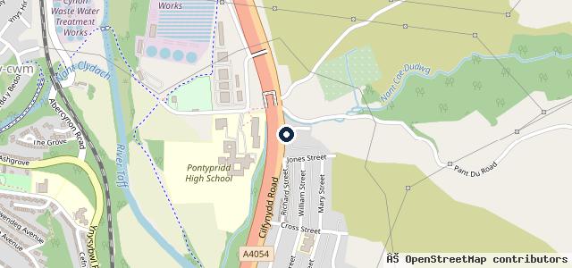 Map showing the location of Albion Garage