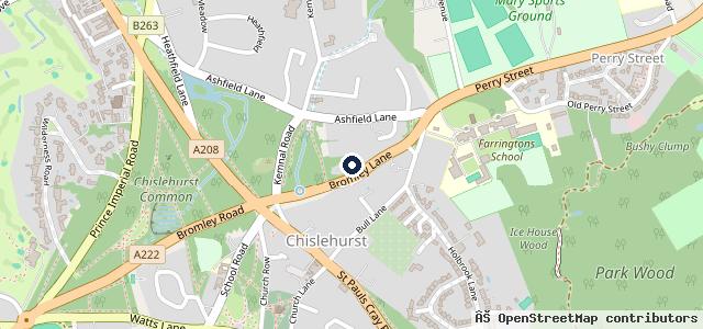 Map showing the location of Group 1 Volkswagen Bromley | Bromley