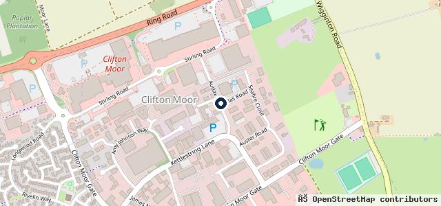 Map showing the location of Evans Halshaw Vauxhall | York