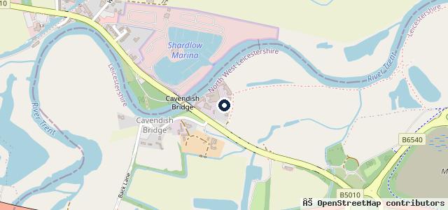 Map showing the location of Auto-Line MOT Centre