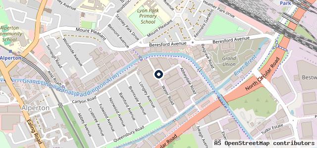 Map showing the location of Wembley Motors | Wembley