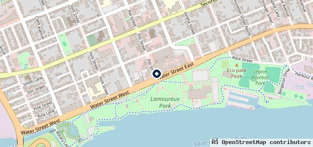 Map showing the location of Active Green & Ross