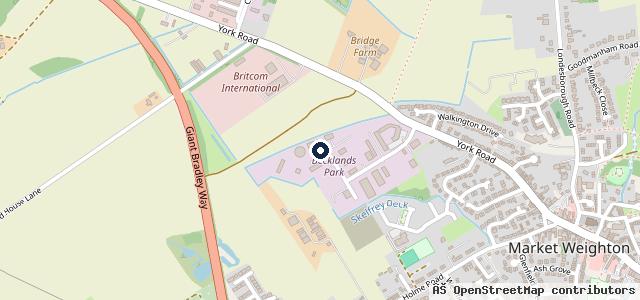 Map showing the location of Adam Bowes Commercials Ltd