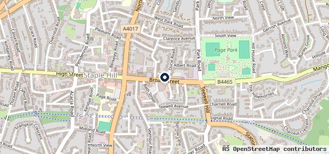 Map showing the location of B M Motoring Centre Limited