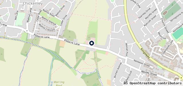 Map showing the location of Britannia Garage Ossett - MOT Test Centre