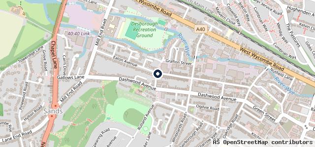 Map showing the location of Chapel Lane Motors