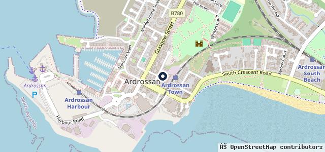 Map showing the location of J W Motor Services