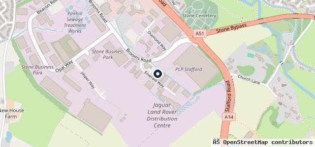 Map showing the location of Avalon Automotive Ltd