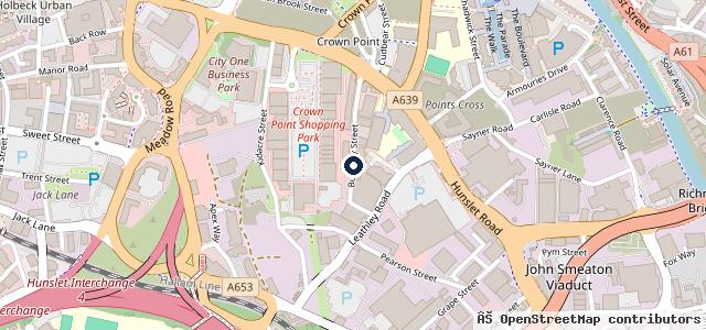 Map showing the location of M & J Auto Repairs