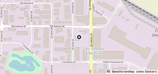 Map showing the location of MR. Lube